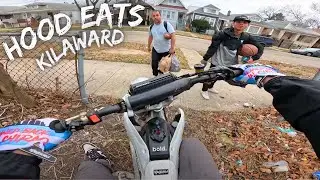 Riding CRF450r In KILAWARD Chicago (