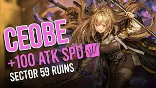 [Arknights] Ceobe Attack Speed Meme (Sector 59 Ruins +100 Atk Spd Tag)