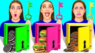 Выбери правильный ключ Челлендж | Смешные ситуации с едой от DaRaDa Challenge