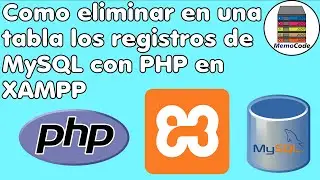 CRUD (DELETE) MySQL- PHP  Eliminar registros en una tabla #3