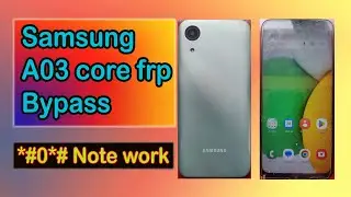 Samsung A03 Core FRP Unlock Tool 2024 #The mobile repair