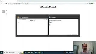 TYPES OF LISTS IN HTML
