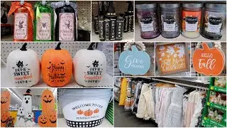 FALL + HALLOWEEN DECOR SHOP WITH ME AT DOLLAR GENERAL & MENARDS | AMAZING NEW DOLLAR GENERAL FINDS