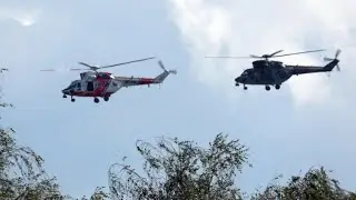 4Kᵁᴴᴰ 2x PZL W-3A Sokol Czech Air Force Arrival @ NATO Days 2023
