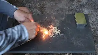 My Favorite Bushcraft Fire Tinder Hack