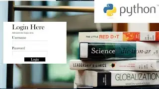 how to make a Login page in python tkinter |python tkinter projects|tkinter login page