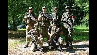 Tippman m4 gameplay (Balls and Arrows 2017) (Airsoft)