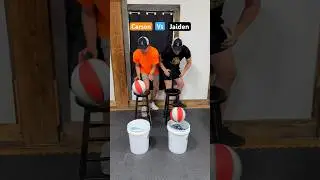 Trick Shot Race! (Carson Vs Jaiden) #carsoncurran #carsonhockey #trickshot