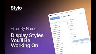Stylo – Filter Styles by Name | Figma Plugin