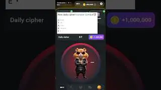 Hamster kombat daily cipher cod today 05-07-24