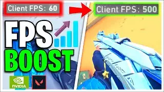 How To BOOST Your FPS On Valorant + FIX FPS DROPS | Performance Guide