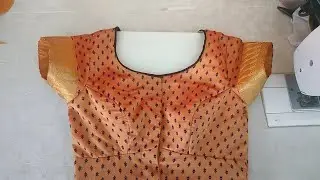 3 piece princess cut blouse cutting and stitching || 32 size princess cut belt blouse
