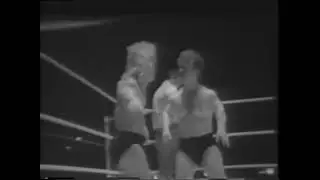 Fuzzy Cupid & Pee Wee James vs. Lord Littlebrook & Tito Infante (November 1957)