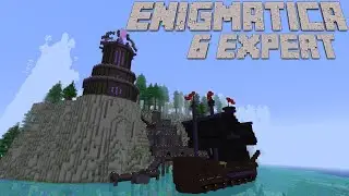 Server Base Tour 1 Pt.1: Enigmatica 6 Expert Minecraft 1.16.5 LP