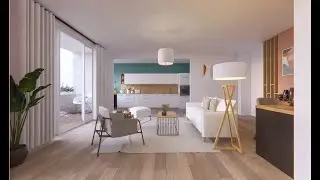 Enscape Rendering Realistic Living Room 2021