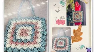 How to Crochet a Messenger Bag (for beginners)