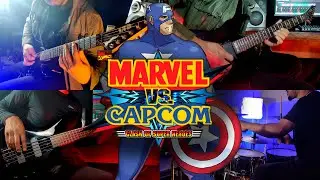 Marvel vs Capcom - Captain America Theme Cover