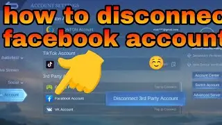 How to disconnect your FB account from your ML account