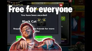8 Ball Pool - Black Cat Avatar - Free For All - Link In Description🔥💗💗