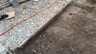 Laying slabs with sharp sand pt 2