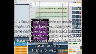 Get a Soldano SLO100 inspired tone for free with Heptode Deep Crunch VST plugin