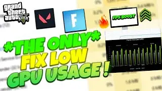 How to FIX LOW GPU USAGE While GAMING in 2023! (LOW FPS FIXED) ✅