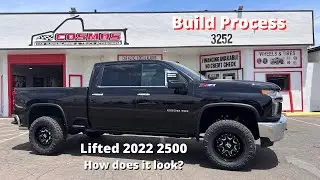 Lifted 2022 Chevy Silverado 2500| 35s on 20s