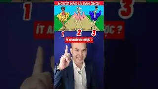 Câu đố khó! ít ai nhìn ra? #shorts #youtubeshorts #caudo #tobavuong #dovui #tiktok #iq #tovuongba