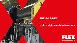 With the SBE 64 18-EC cordless band saw, you will experience proformance at the highest level