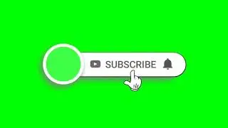 Subscribe Button Green Screen Animation || By Green Screen Tutorial || #SubscribeButton #GreenScreen