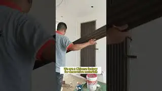Grille invisible door installation  #wallpanel #interiordesign #installation #homedecor #walldecor