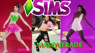 MASQUERADE - FREE SIMS4 TIKTOK ANIMATION.. SIOUXSIE