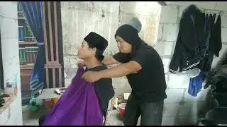 parodi potong rambut