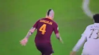 Гол Наинголана в ворота Милана - GOAL NAINGGOLAN 1-0 ROMA-MILAN