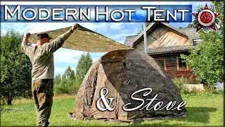 Epic All-Seasons Expedition Tent And Stove. The UP-2 (ПФ Берег УП-2) 2018