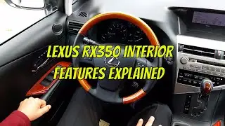2010 Lexus RX 350 Interior Features Explained