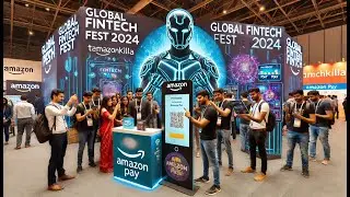 Amazon Pay at Global Fintech Fest Interactive Marketing | AI Photo Generator