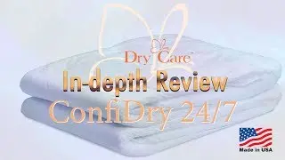 Dry Care®  ConfiDry™  24/7 Adult Diaper  IN-Depth Review #incontinence #adultdiaper