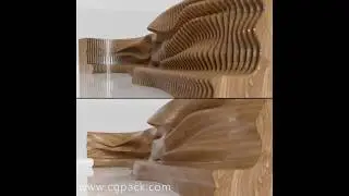 Create Curve Wall in 3ds Max