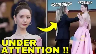 Yoona was seen being scolded by a staff member at the 2024 Cannes Film Festival
