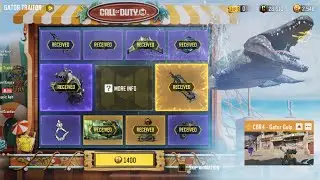 Buying the All New Legendary CBR4 - Gator Gulp by Opening the Luckiest GATOR TRAITOR Draw in CODM🐊🐊🐊
