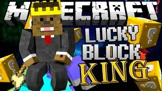 Minecraft Lucky Block KING w/ JeromeASF & Friends!