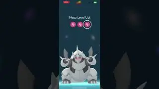 Mega Level Up! Level 50 Hundo Aggron #shorts