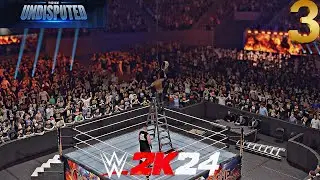 WWE 2K24 MyRISE - Match TLC pour le titre! #3
