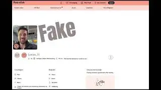 Fakeprofile Plenty of Fish