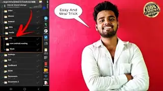 How To Transfer File To Obb Folder After Android 11 Update | Easy And New Trick | Zaido Tech