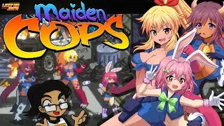 Waifus Policiais defendendo a Cidade em MAIDEN COPS [PC\STEAM]
