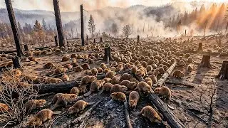 US Kidnapped 3,000 Beavers And Released In Burnt Forest — 16 Years Later, Shock