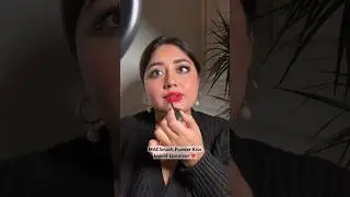 Red Lipstick : 4 ways to wear! ❤️