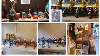 A Traditional Handicraft Shop 